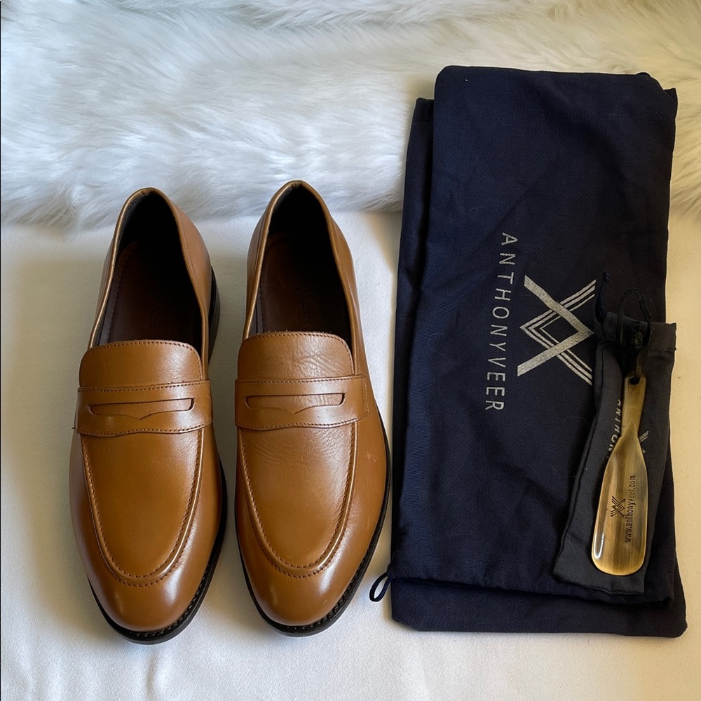 Anthony Veer Men's Brown Loafers